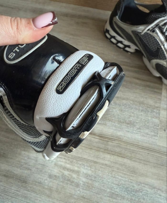 Stussy X Nike Air Zoom Spiridon Cage 2 pure Platinium - photo numéro 8