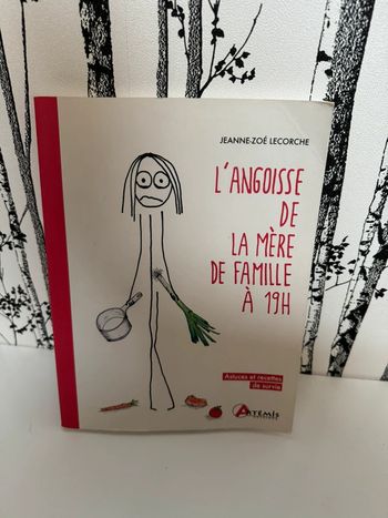 livre L'angoisse de la mère de famille à 19h