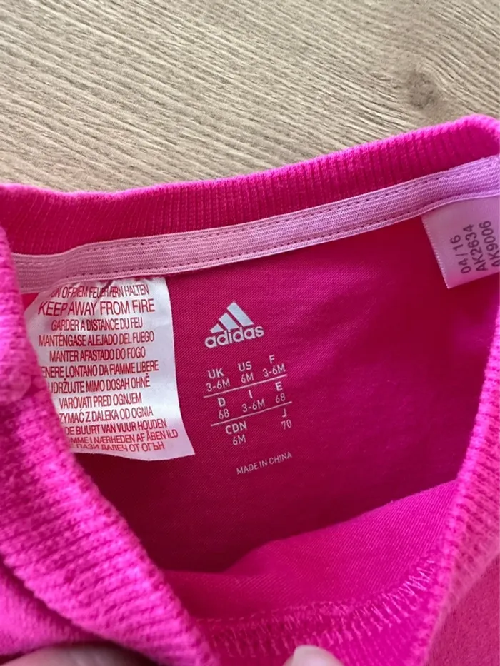 T-shirt Adidas rose - photo numéro 3
