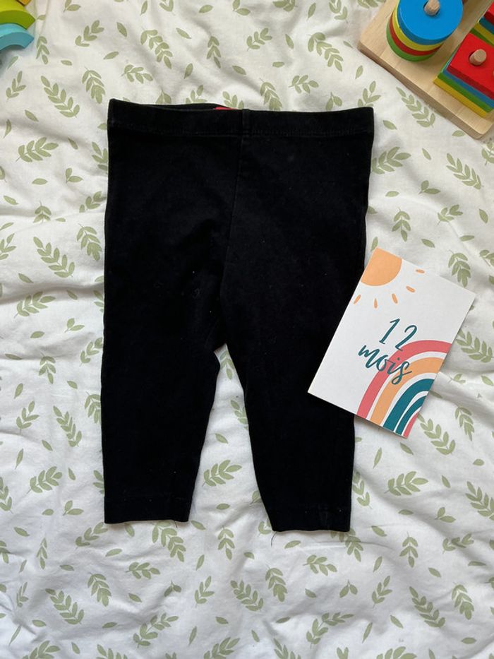 legging long noir 12 mois tissaia - photo numéro 2