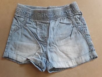 Short en jeans léger fille 2 ans LUPILU TBE