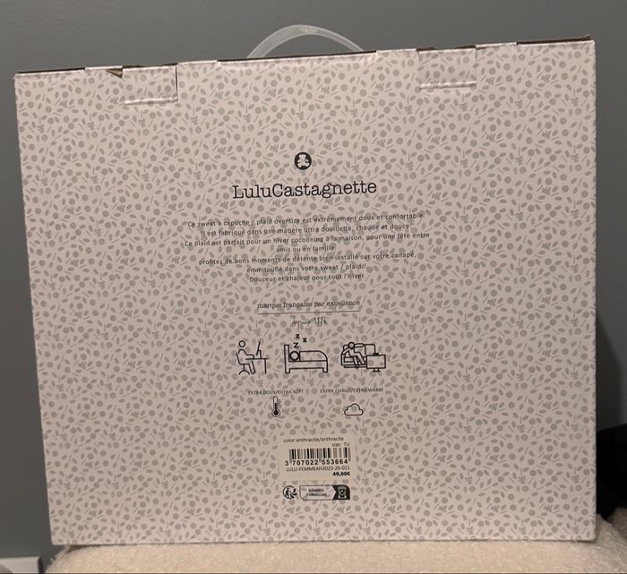 Sweat à capuche  Plaid - photo numéro 2