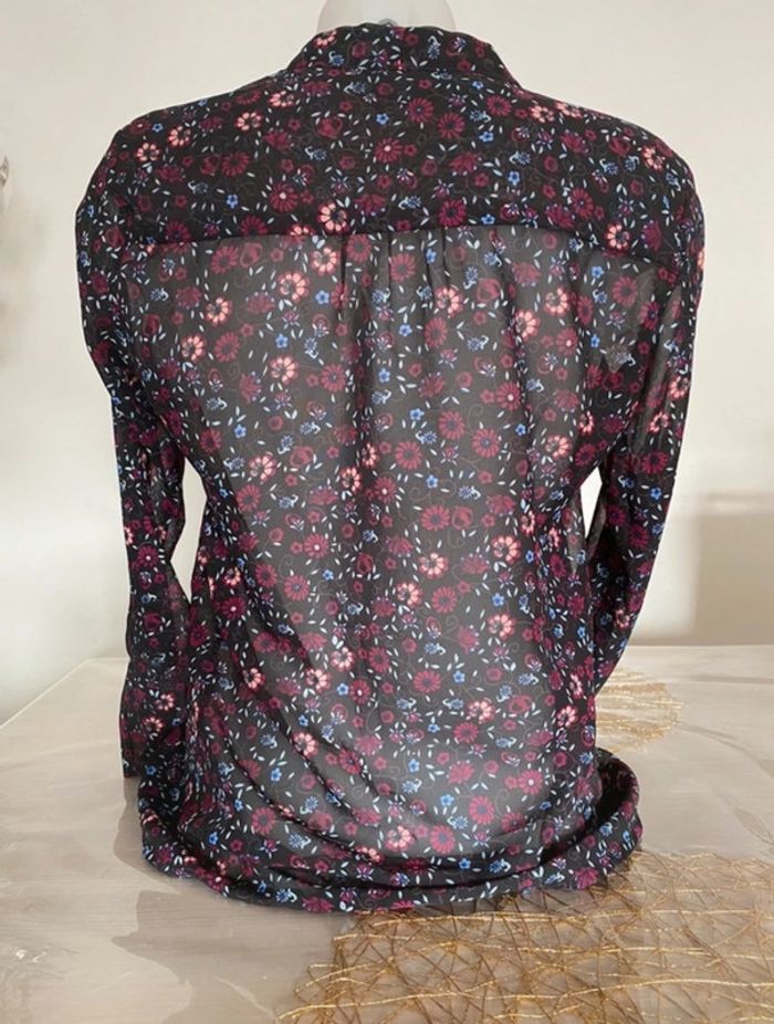 Magnifique blouse fleurie - photo numéro 2
