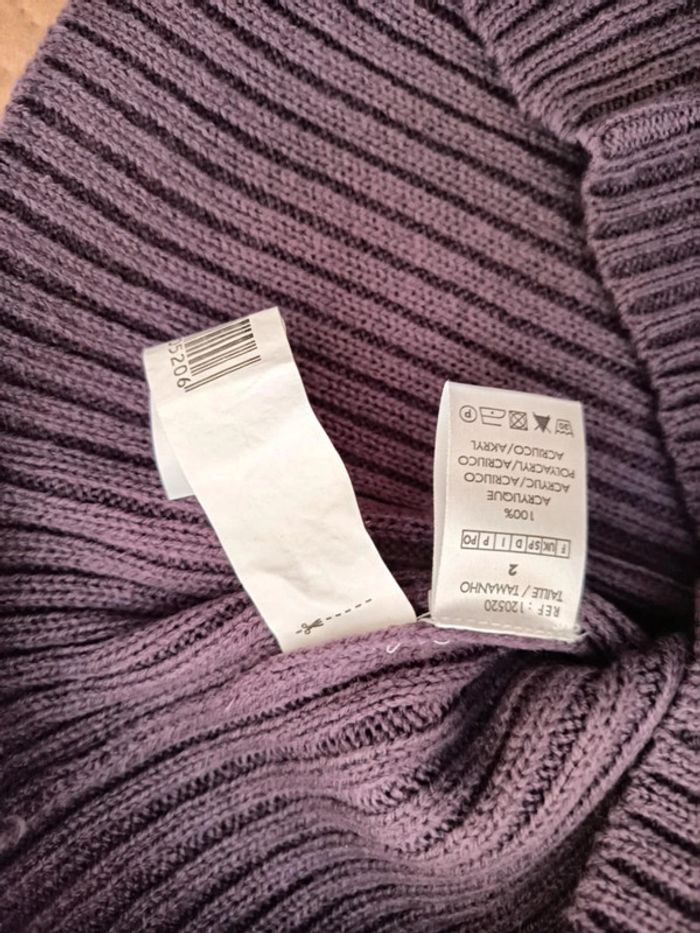 Pull femme col roulé. Marque woman Basicone. (D69) - photo numéro 5