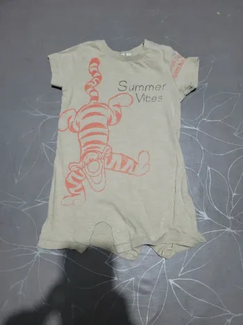 Combinaison short bébé tigrou