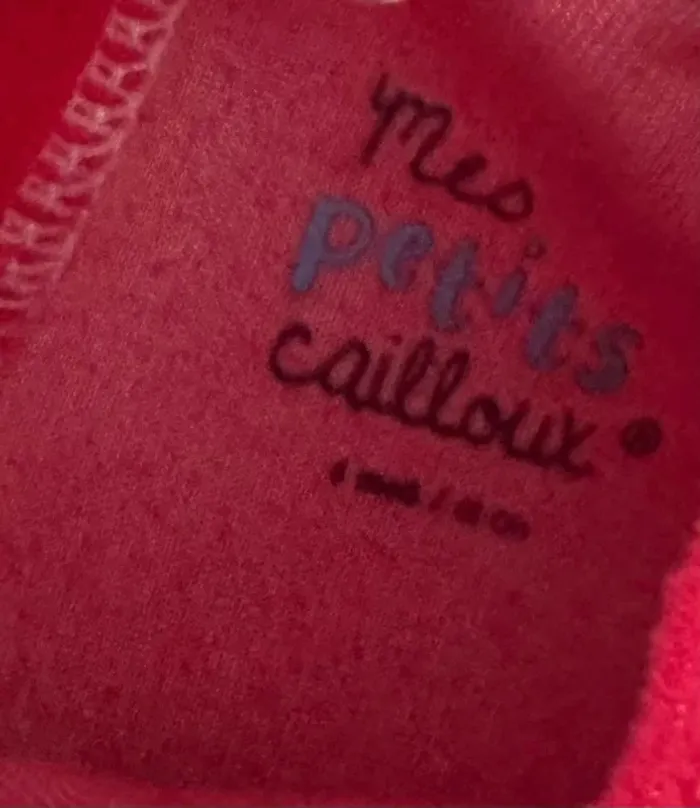 Pyjama mes petits cailloux 6 mois - photo numéro 4