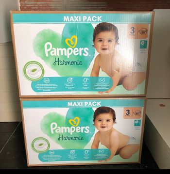 Pampers harmonie taille 3