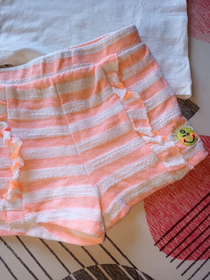 Tenue Ensemble short Taille 9 mois Neuf 👧 - photo numéro 2