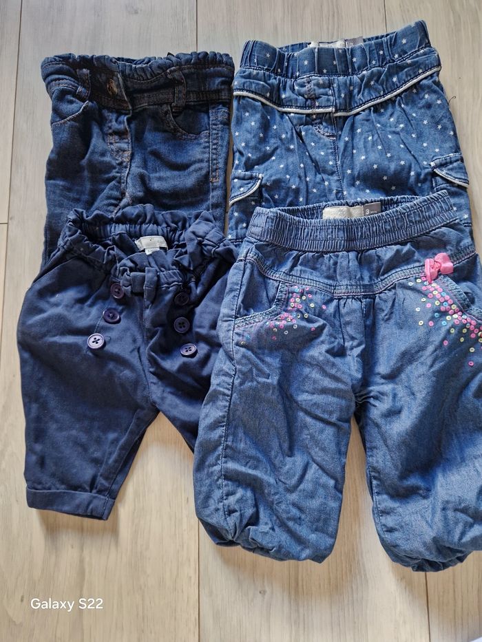 Pantalon fille 3 mois