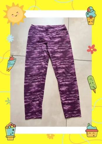 Legging violet domyos