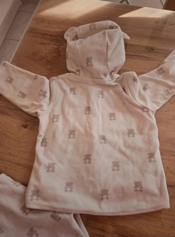 Ensemble polaire bébé garçon 6/9 mois h&m - photo numéro 5