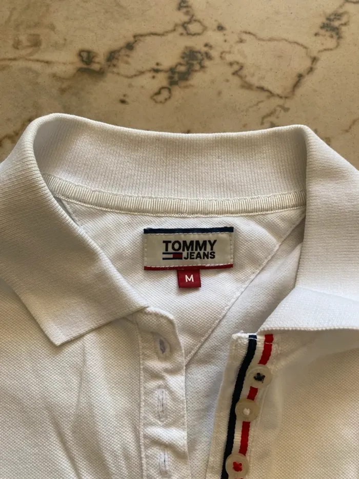 Polo Tommy Hilfiger jeans homme taille M - photo numéro 2