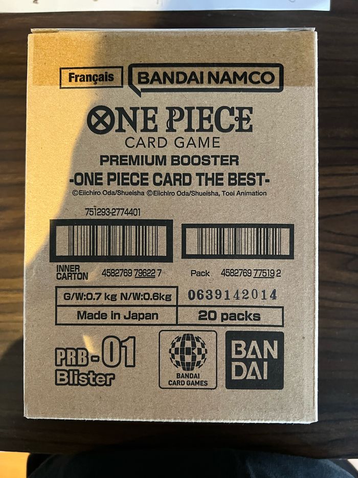 Display One Piece The Best scellé PRB01