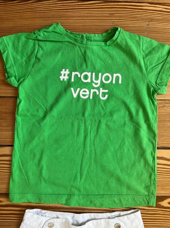 Tee-shirt vert Jacadi 4 ans