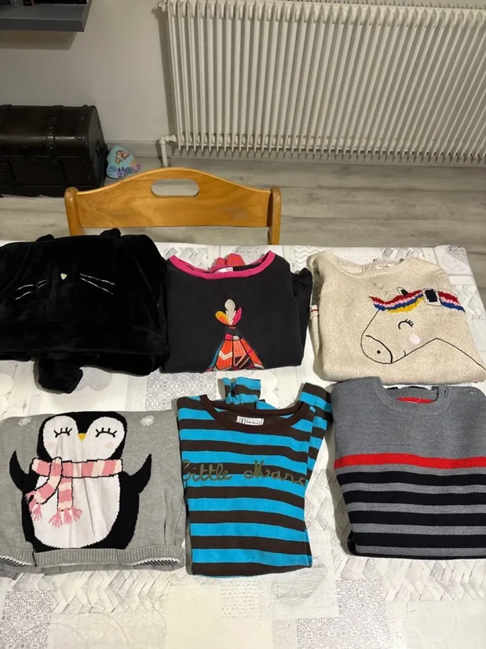Lot 6 pulls 10 ans