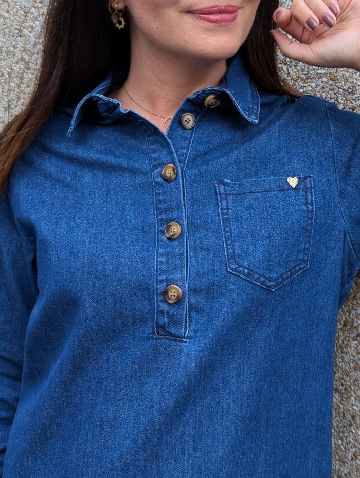 Robe manches longues en jean Amiens
Taille L - photo numéro 3