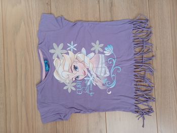 Tee shirt fille 8 ans Reine des neiges Disney