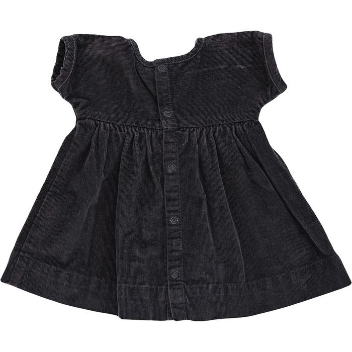 Robe à manches courtes 3 mois en velours côtelé Petit Bateau - photo numéro 2