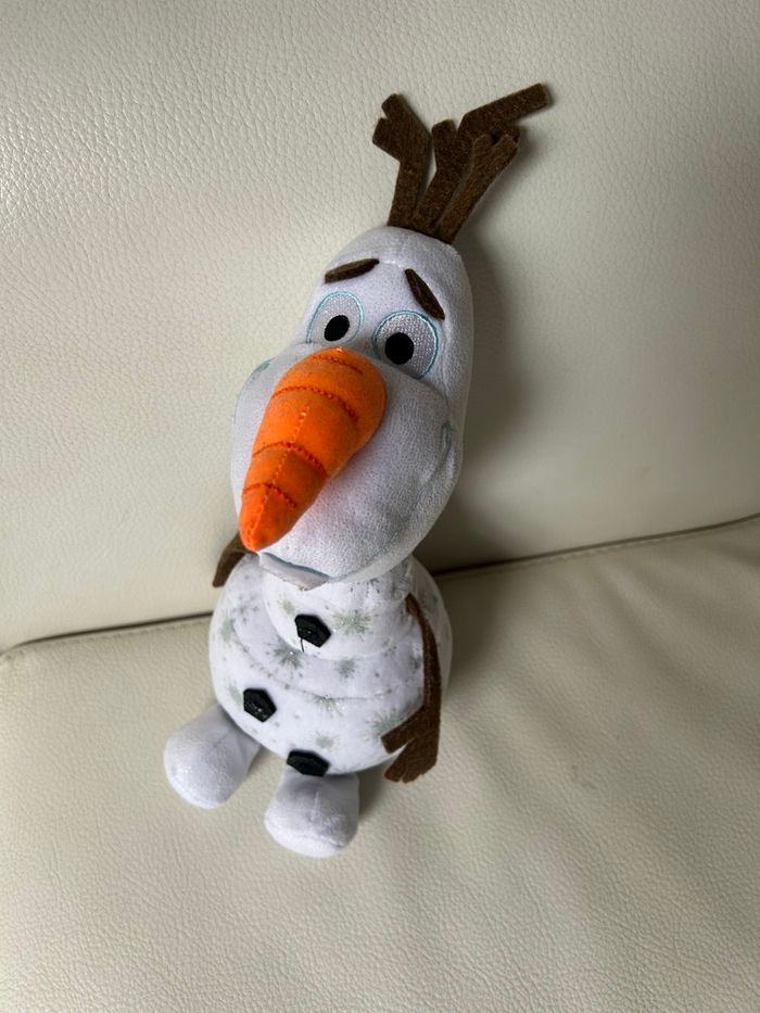 Peluche Olaf reine des neiges Disney - photo numéro 9