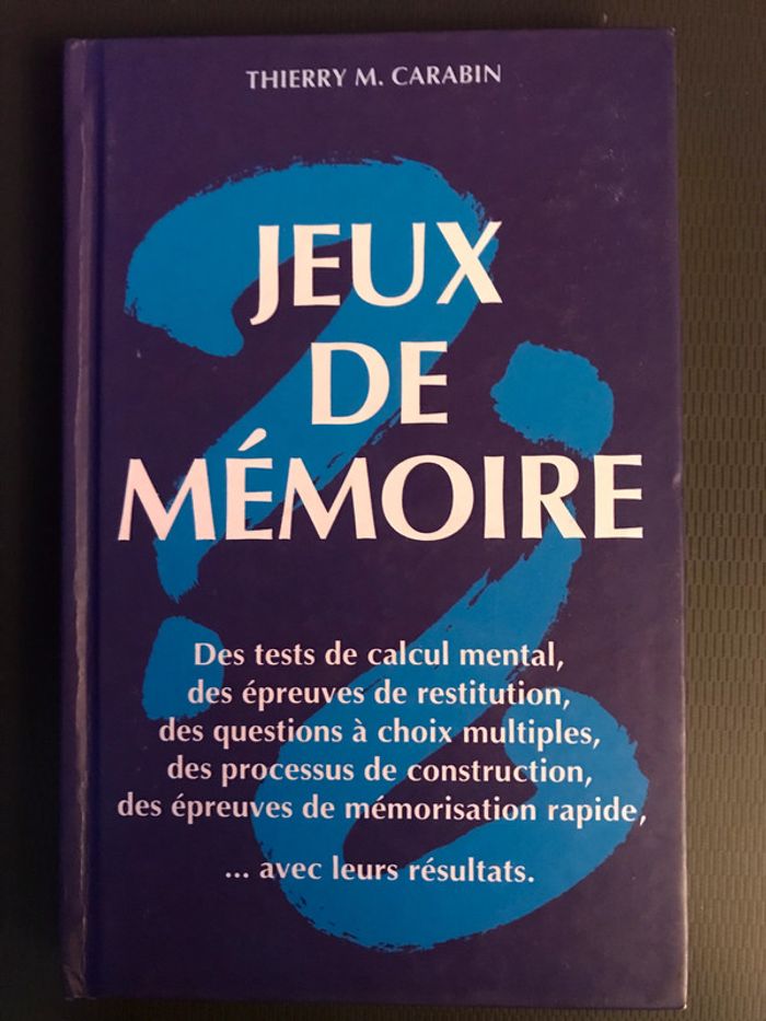 Jeux de memoire