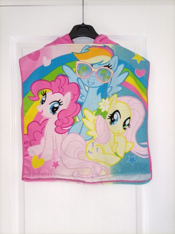 Poncho de plage my little pony 2-3 ans