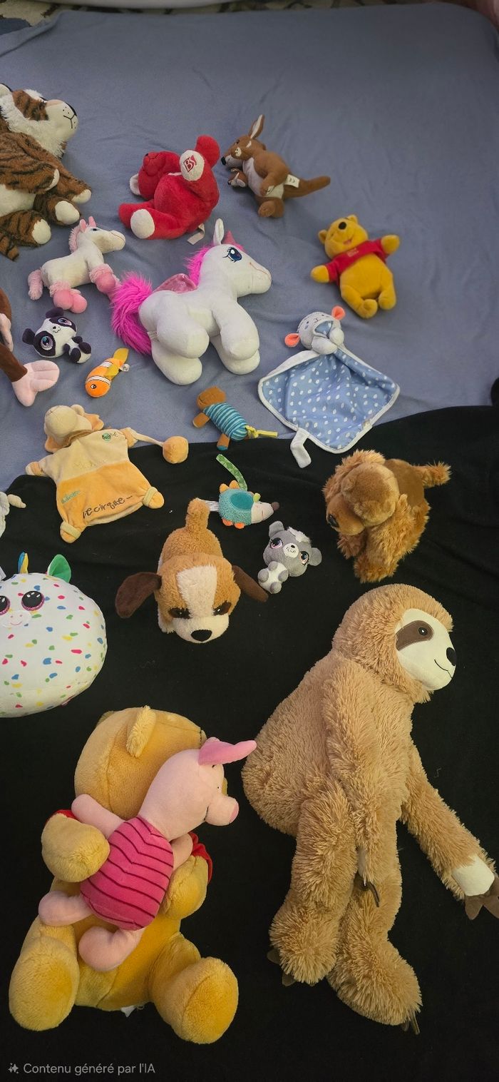 Lot peluches - photo numéro 2