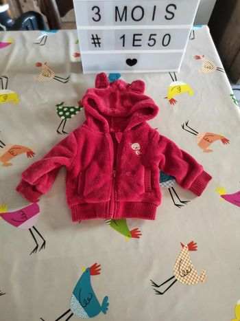 Veste polaire 3 mois
