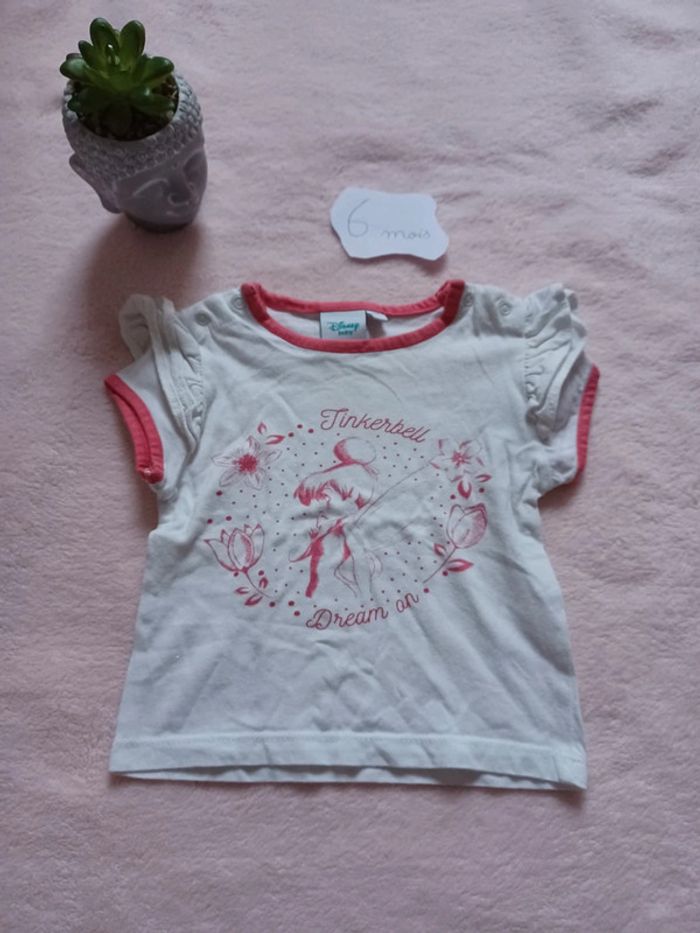 Tee shirt 6 mois fée clochette