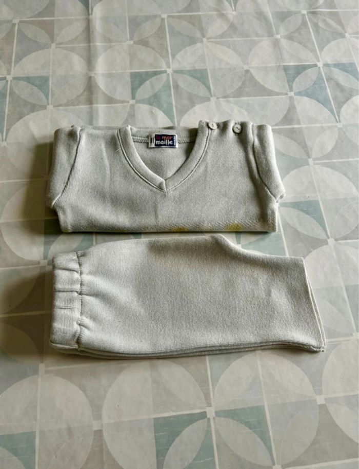 Ensemble garçon - bébé - 6 mois - neuf - Duger/ La Mar Maille - photo numéro 5