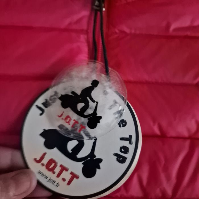 doudoune JOTT modèle CHA en rose fuschia éclatant - photo numéro 6