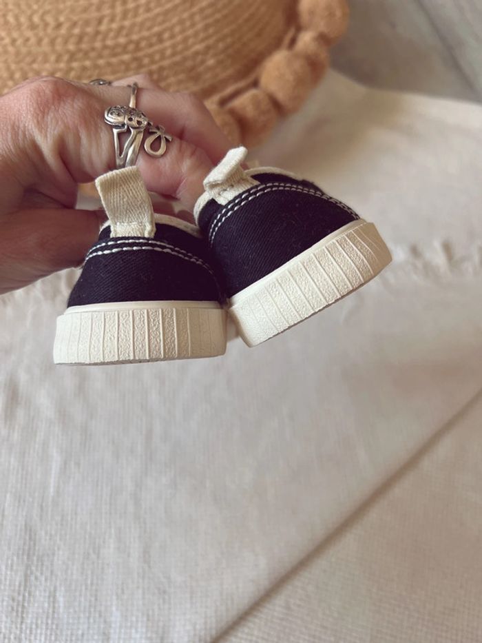 Baskets en toile Zara noires mixte 21 - photo numéro 4