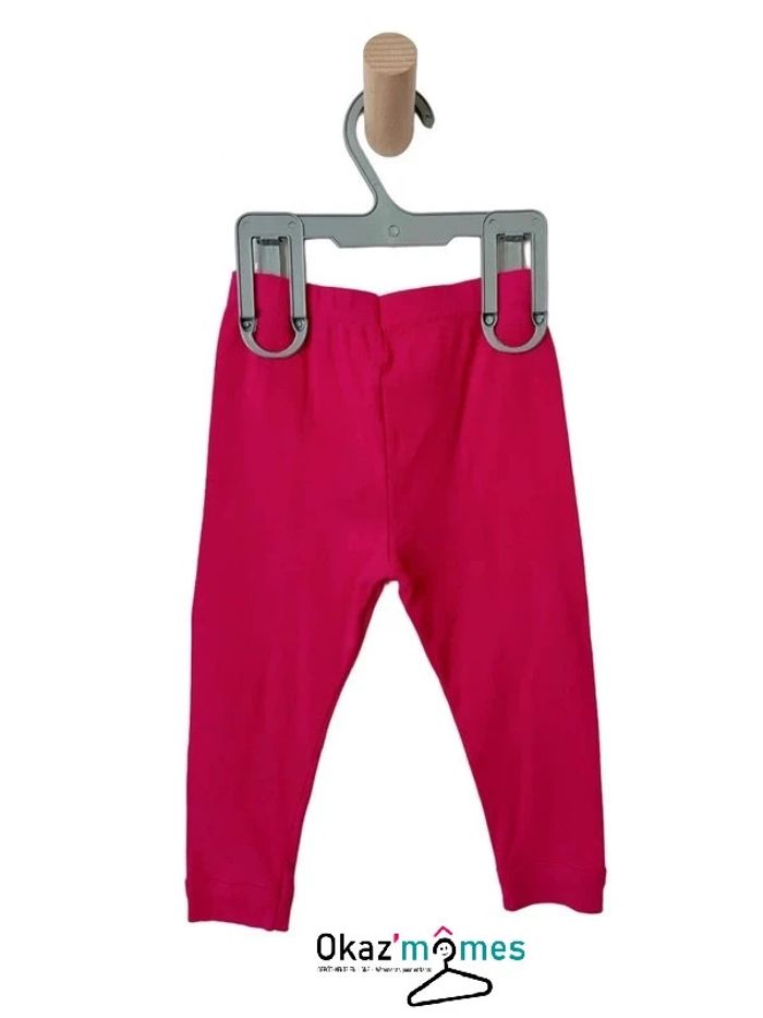 Legging rose fuchsia - Petit Bateau 18 mois - photo numéro 2