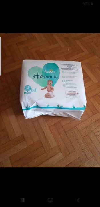 Pampers Harmonie Taille 2 T2 4-8kg