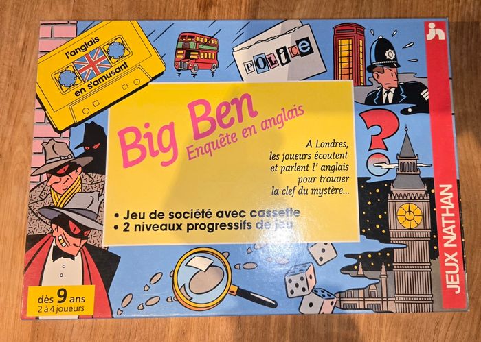 Jeu de société vintage Big Ben