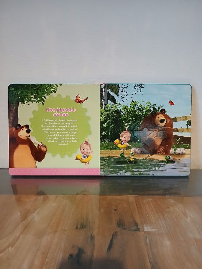 Livre puzzle Masha&Michka - photo numéro 5