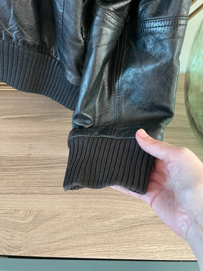 Veste en cuir Berenice TL - photo numéro 6