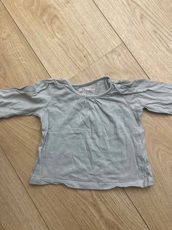 Haut gris 6 mois