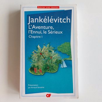 Livre - L'aventure, l'ennui, le sérieux