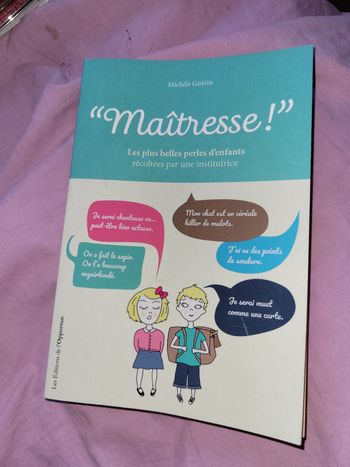 Maîtresse les plus belles perles d enfants