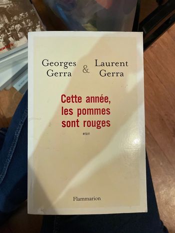 Cette années les pommes sont rouges