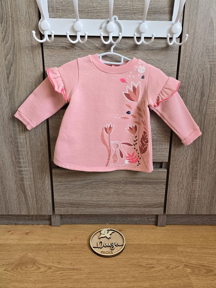Vêtement Bébé Fille - Pull + Legging - Petit béguin - 12 mois / 80 cm - photo numéro 6