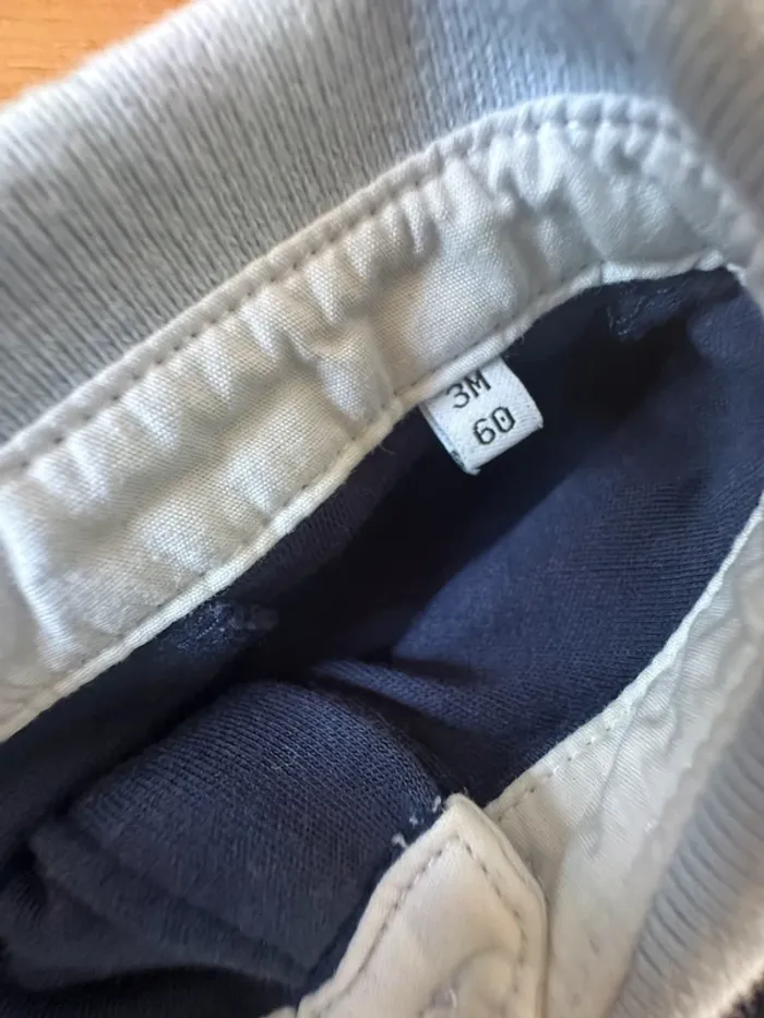 Combinaison Timberland bébé 3 mois – Polo bleu marine élégant - photo numéro 4