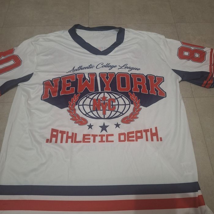 Maillot Athletic 🇨🇵 Y2K Rétro Graphic 90s-2000s - Taille 🇨🇵 Streetwear Unisexe Oversize - photo numéro 2