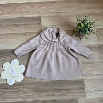 Robe en laine beige kiabi 