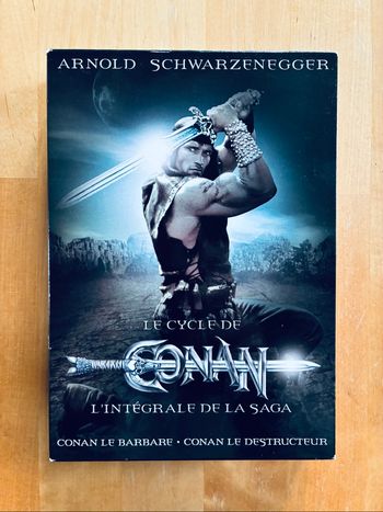 Coffret 2 DVD Conan le Barbare et Conan le Destructeur.