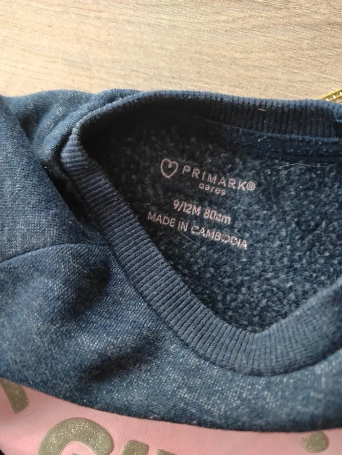 Pull fille 9/12 mois primark - photo numéro 2