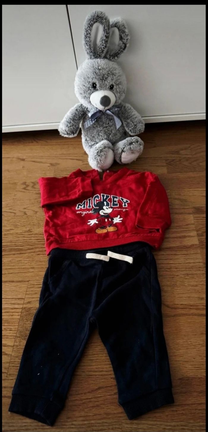 Ensemble Mickey garçon 6 mois dont kiabi - photo numéro 2