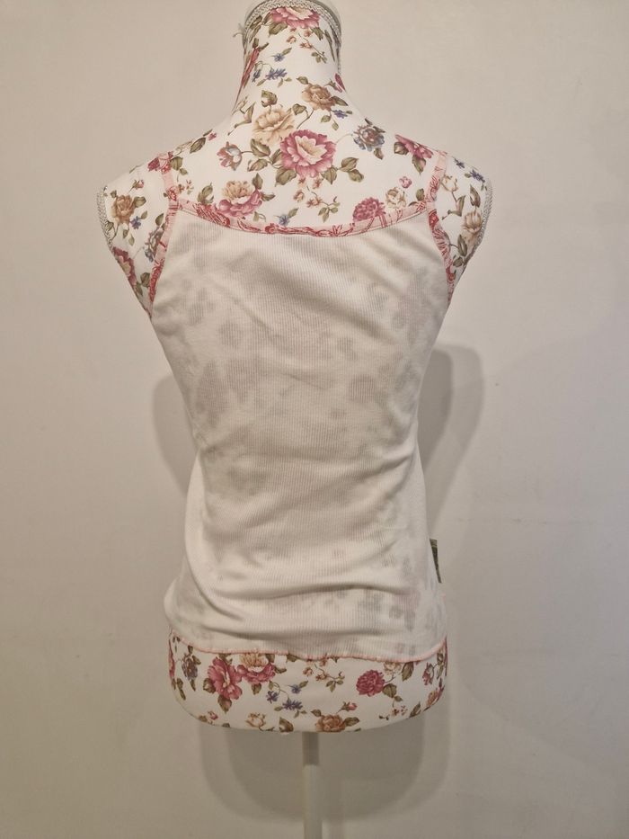 Débardeur florale vintage - photo numéro 3