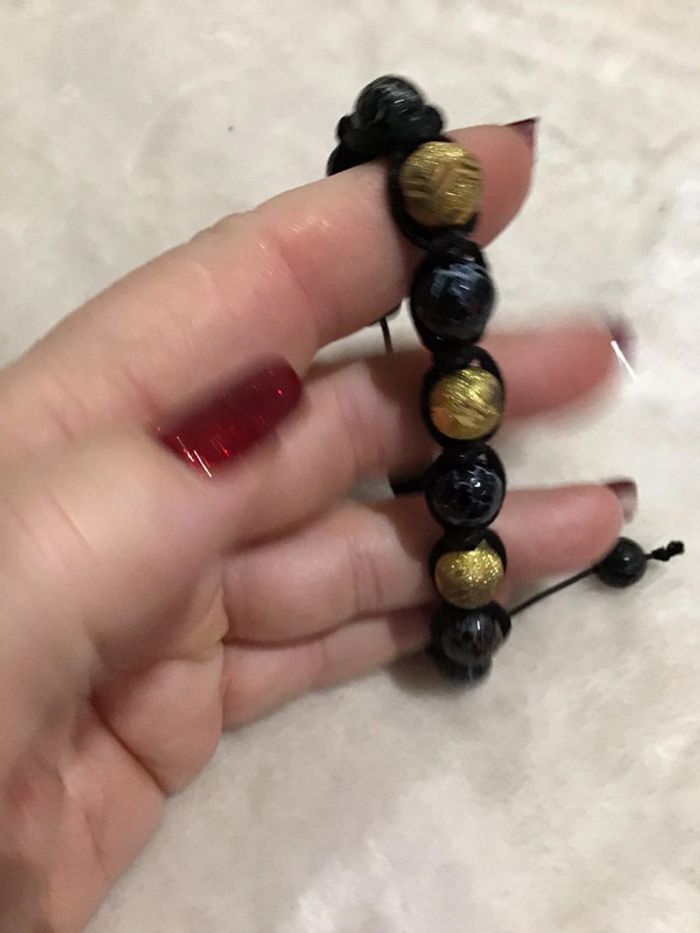 Joli bracelet cordon porte-bonheur - photo numéro 2