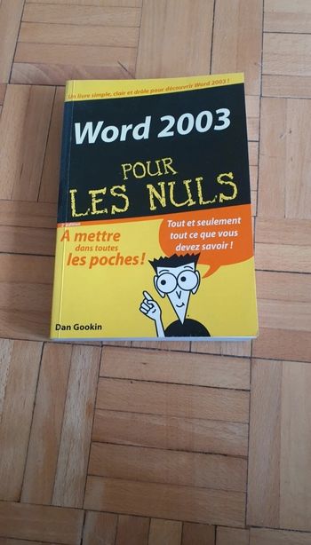 Word 2003 pour les nuls